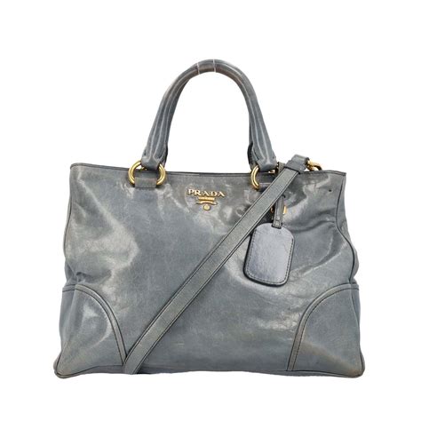 prada eyes vitello bag|Prada blue vitello shine tote.